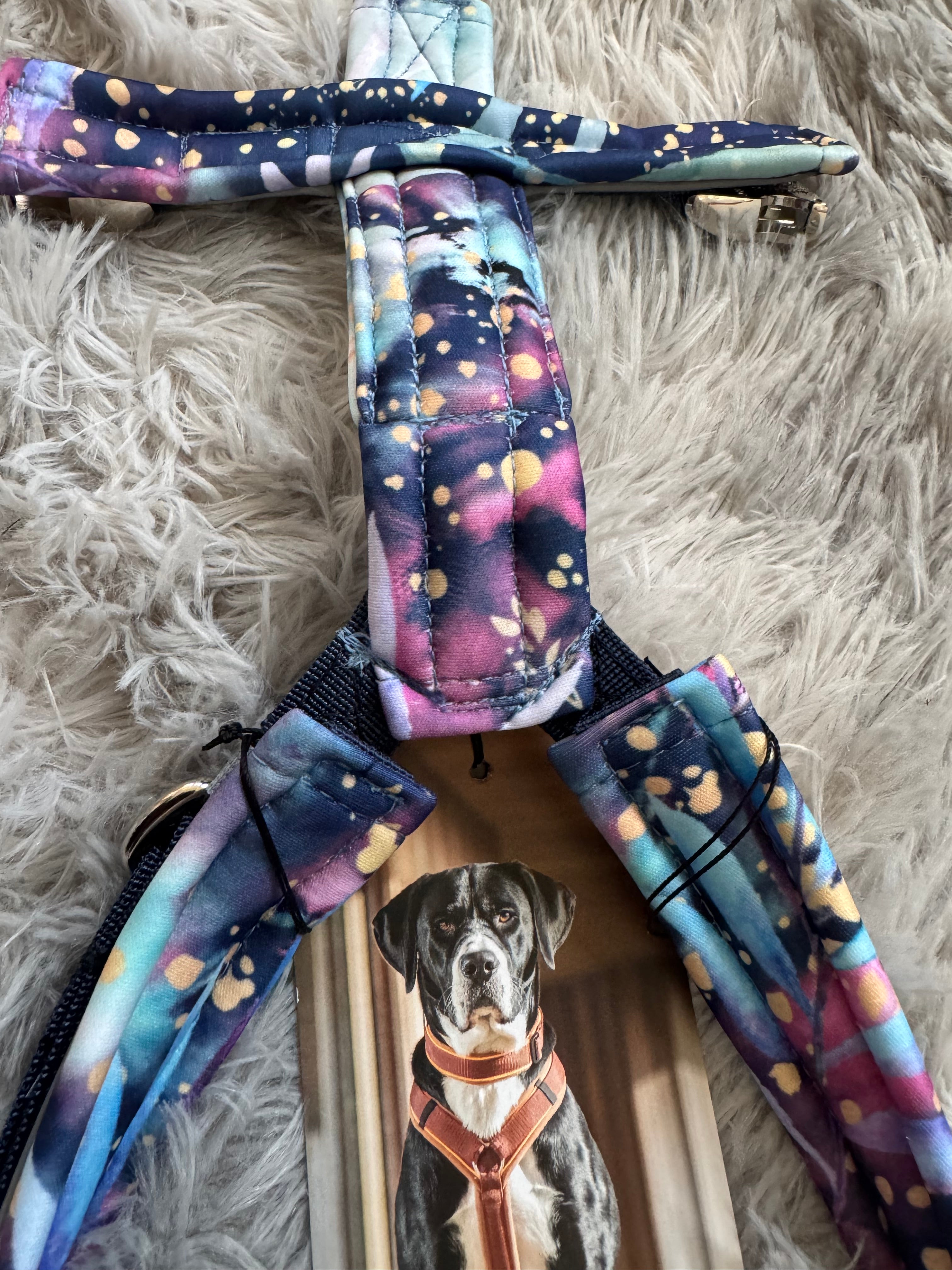 BUMER Hundegeschirr "Leaves", S/M