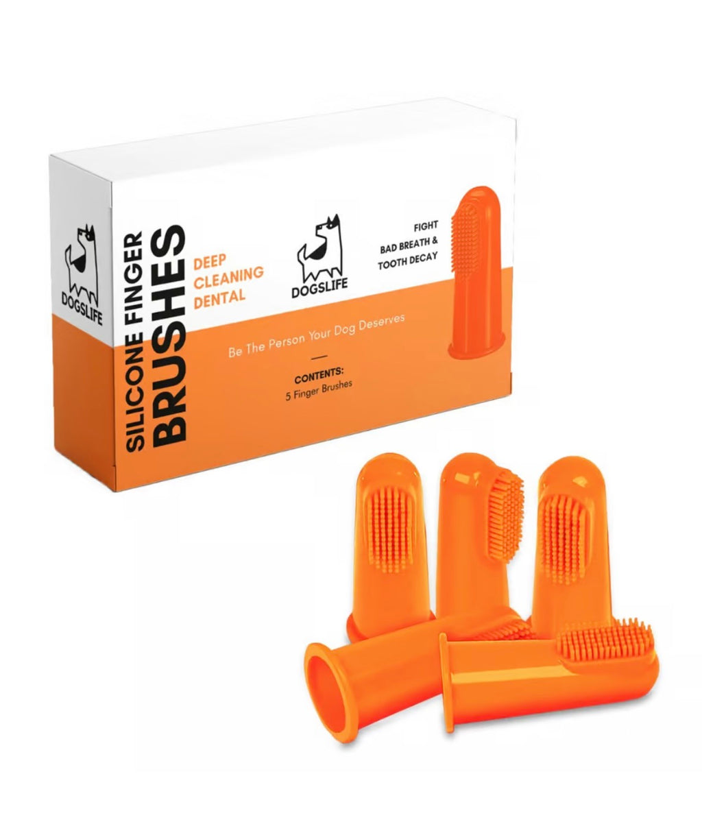 DOGSLIFE Dental Brushes, 5 Stk