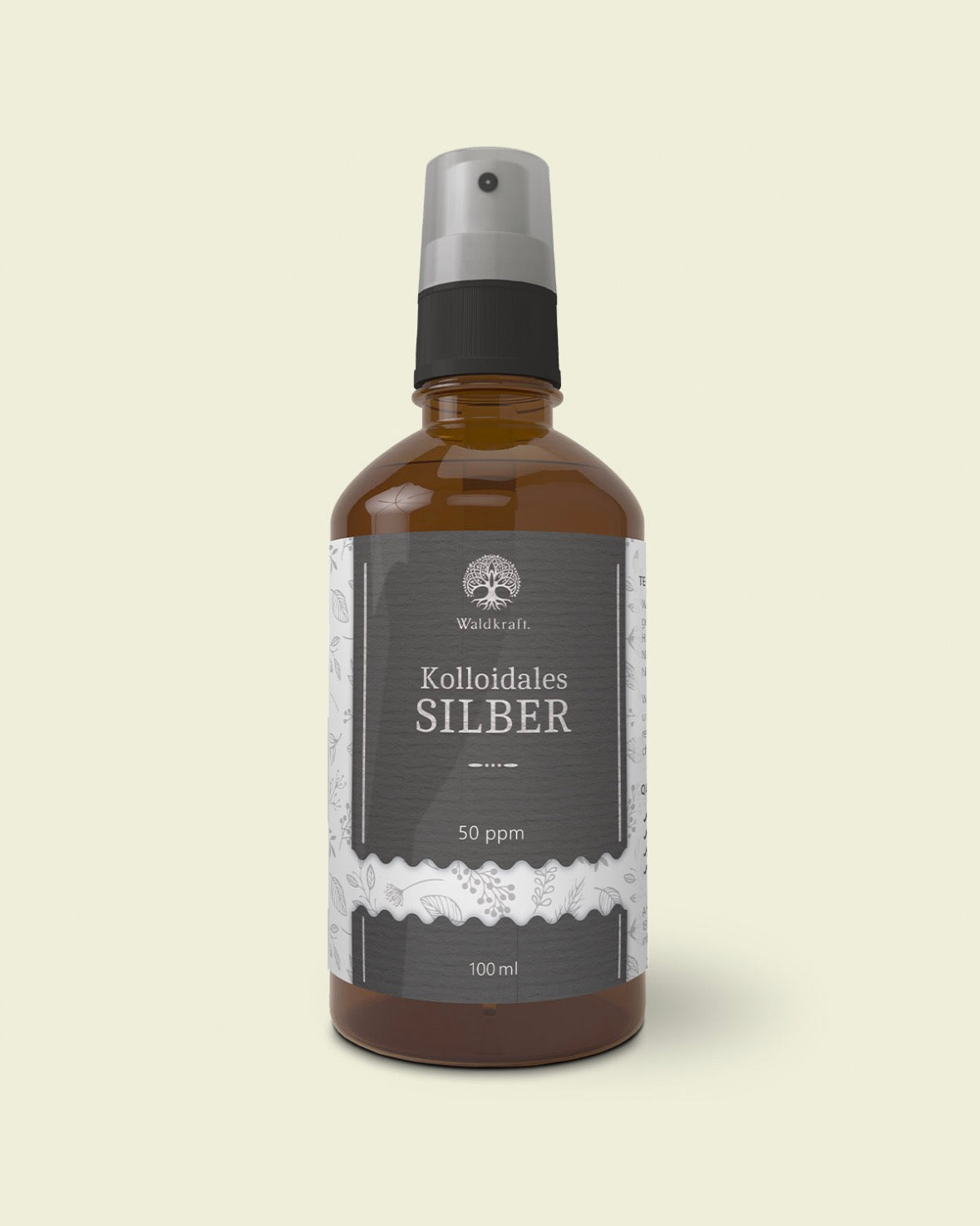 Waldkraft Kolloidales Silber - 50 ppm - Spray 100ml