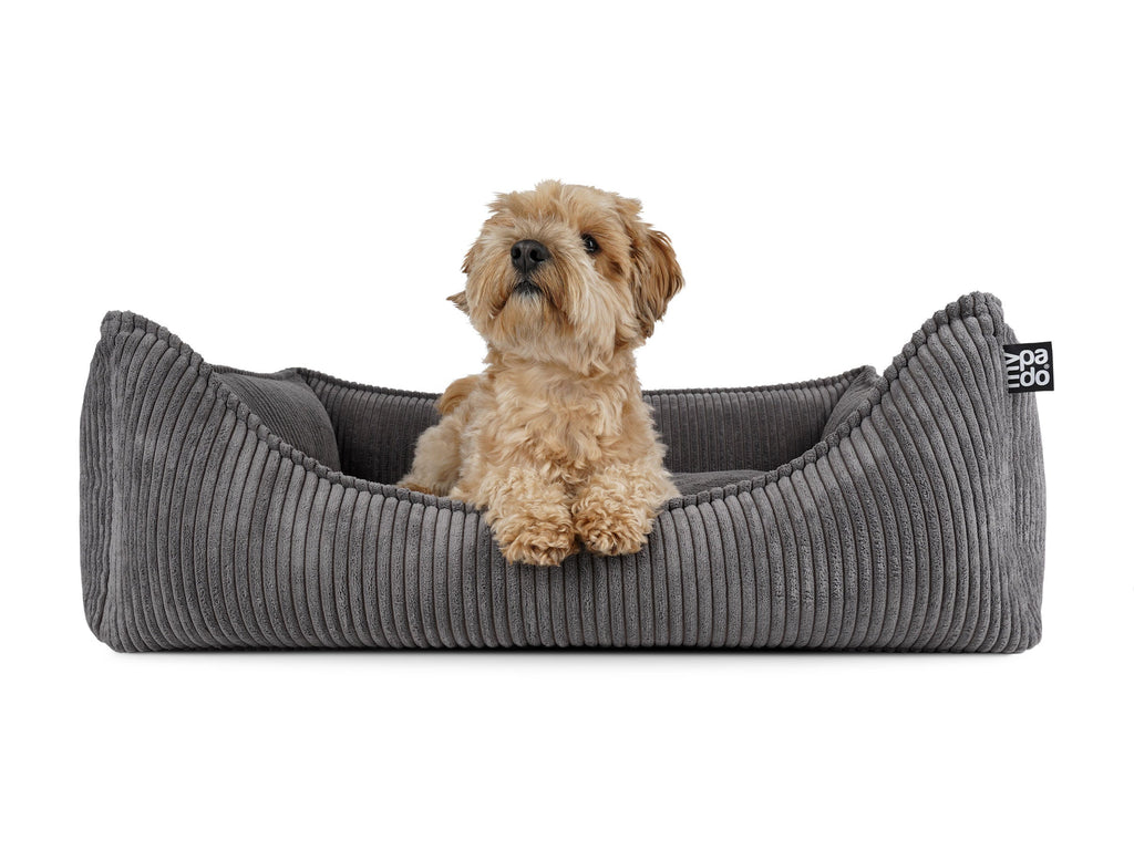 Mypado® Hundebett Dreamer Cord / Visco Füllung