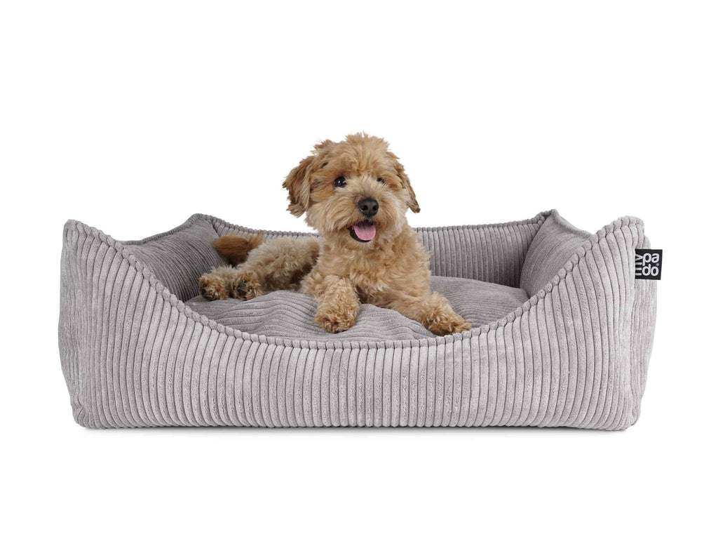 Mypado® Hundebett Dreamer Cord / Visco Füllung