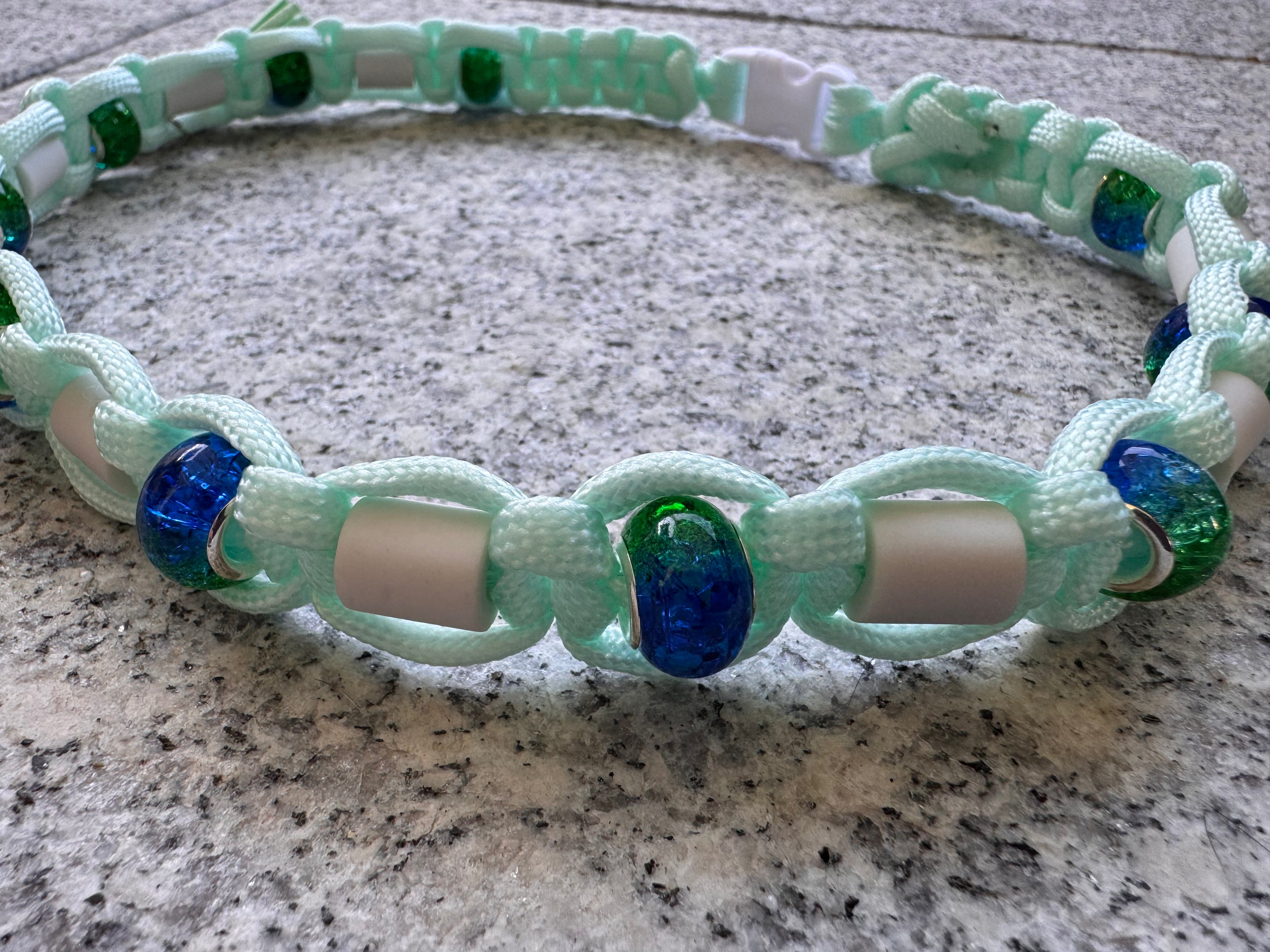 EM-Keramik Halsband "Peppermint“, 50cm