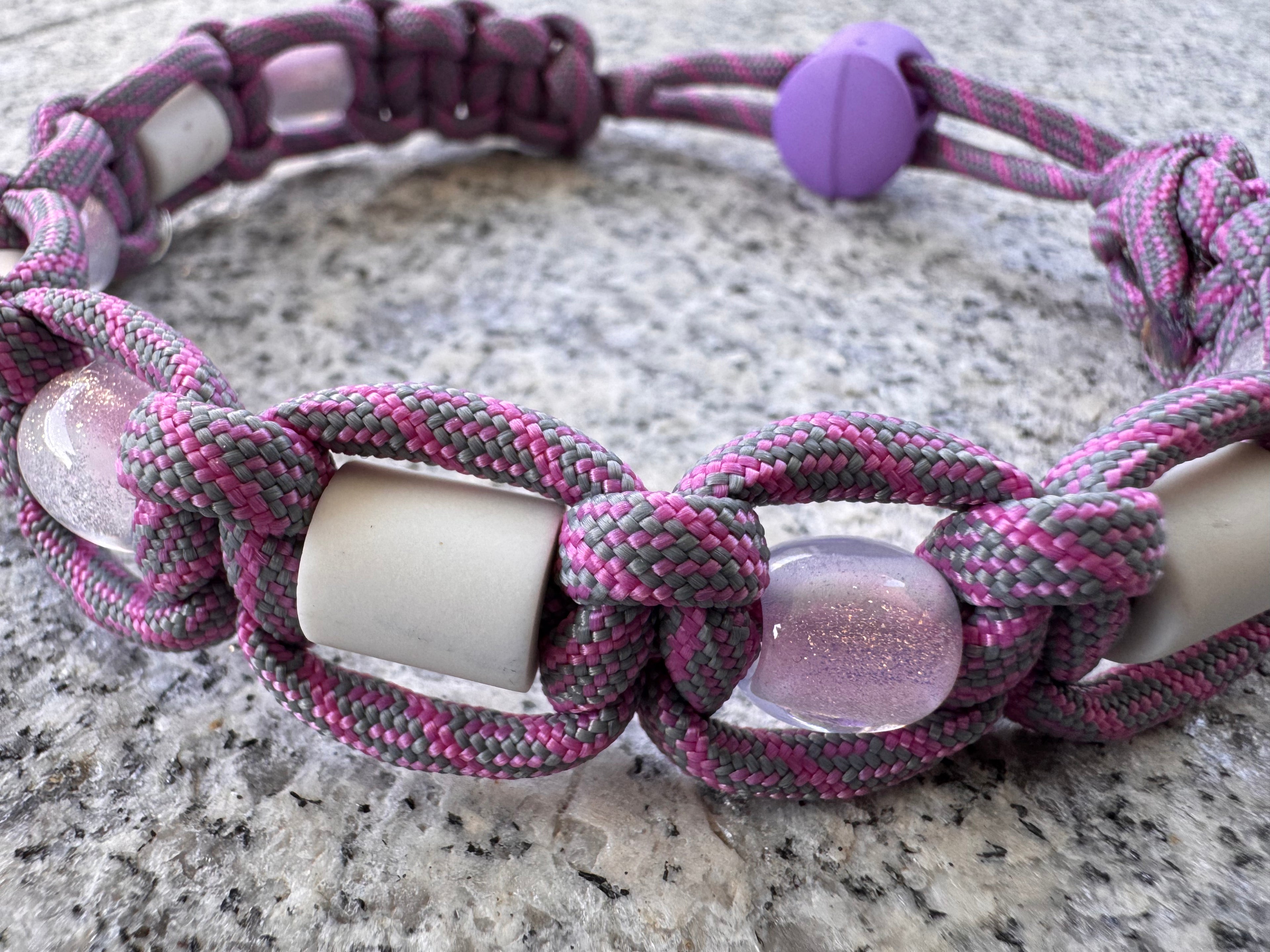 EM-Keramik Halsband "Flamingo“, 24-29cm