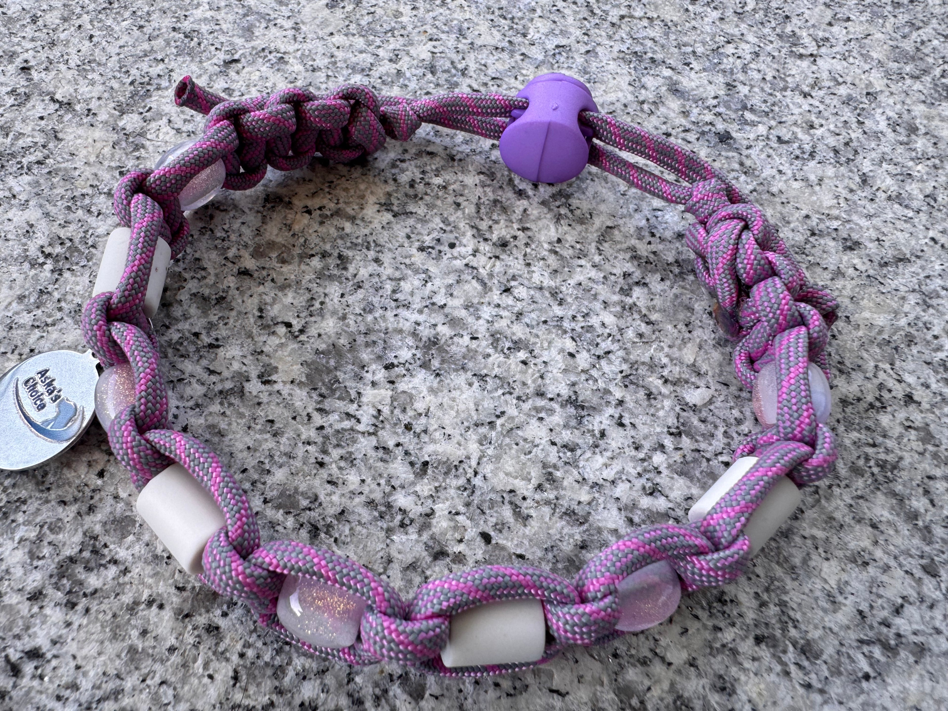 EM-Keramik Halsband "Flamingo“, 24-29cm