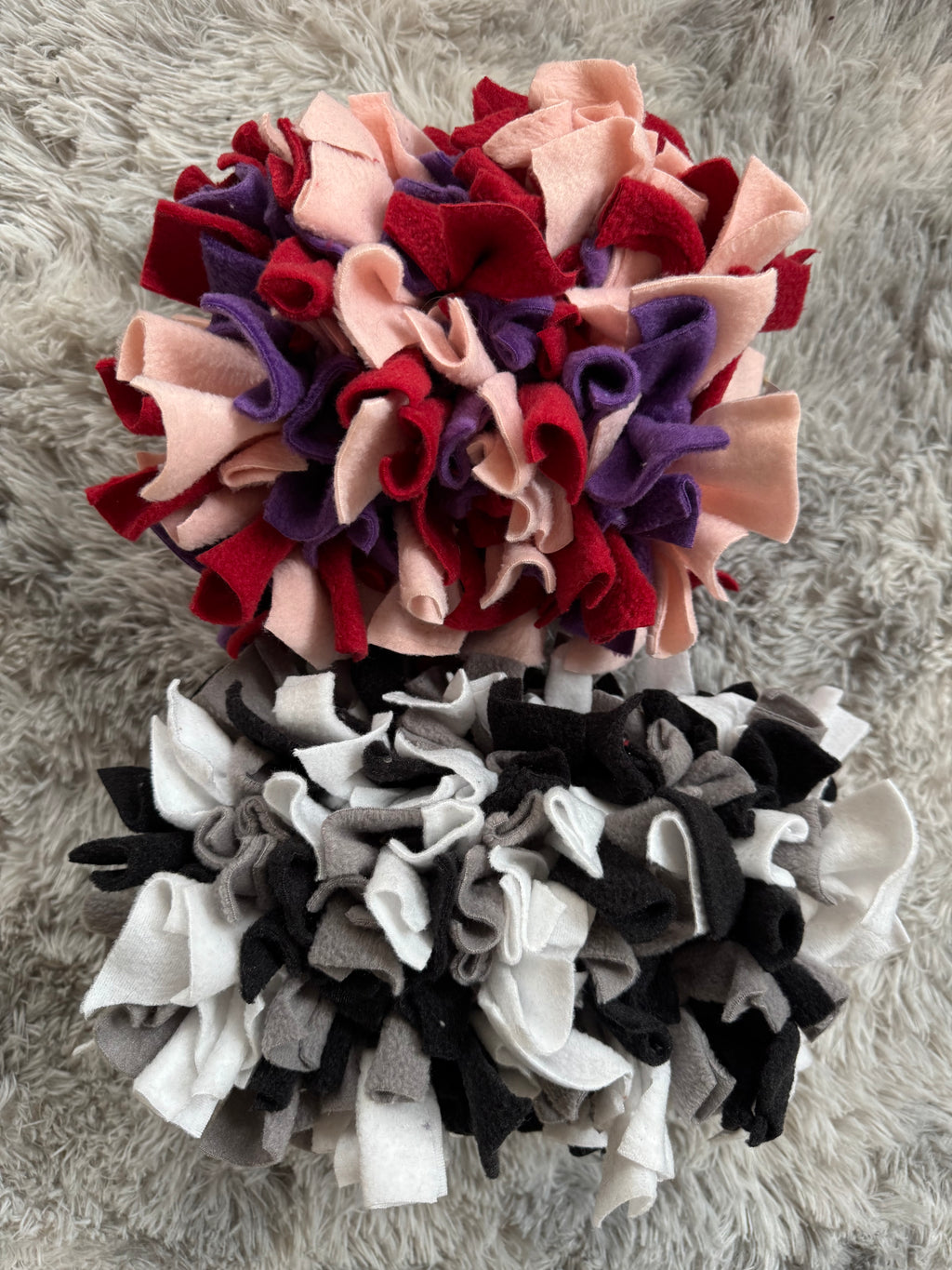 Schnüffelrolle Zwerg, rosa/pink/violett