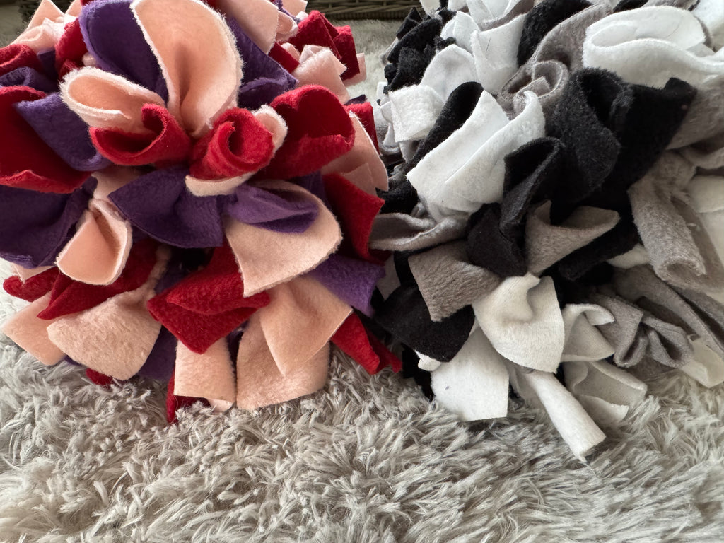 Schnüffelrolle Zwerg, rosa/pink/violett