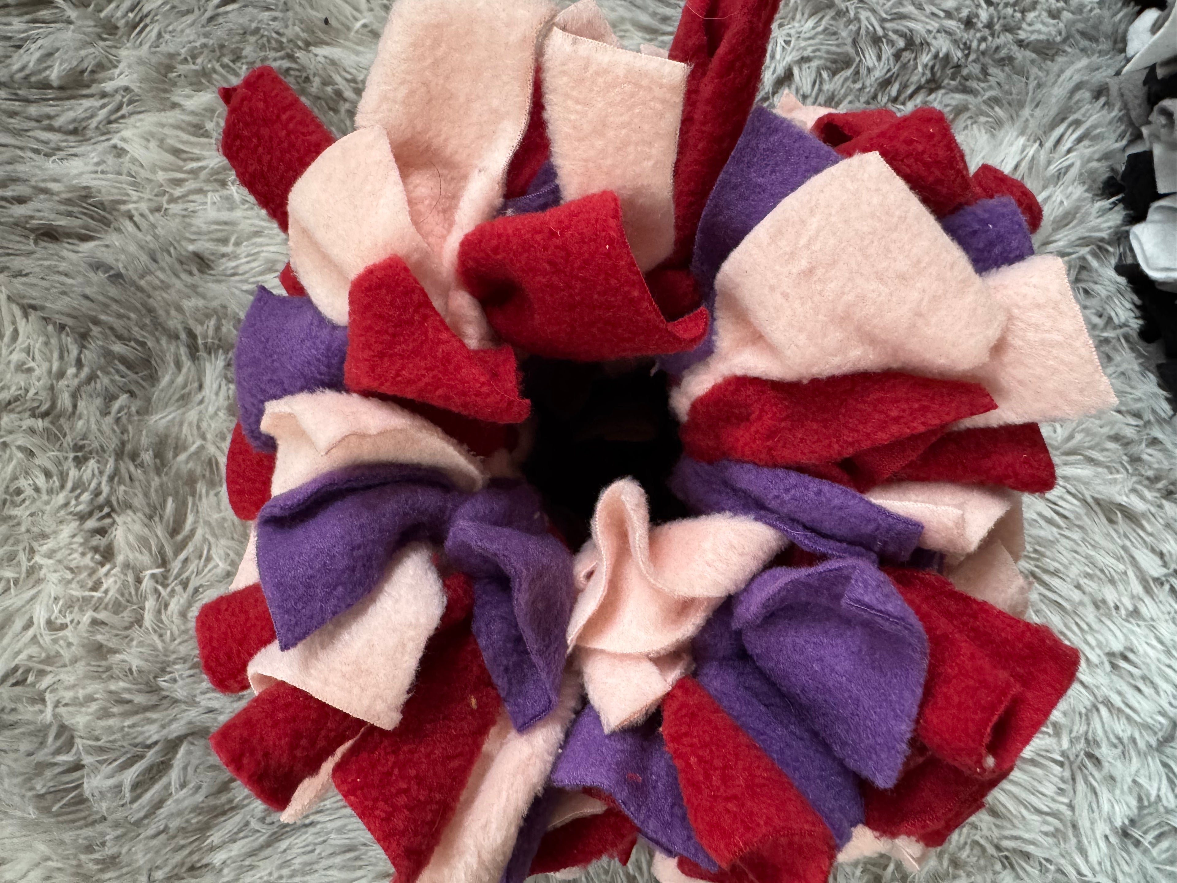 Schnüffelrolle Zwerg, rosa/pink/violett