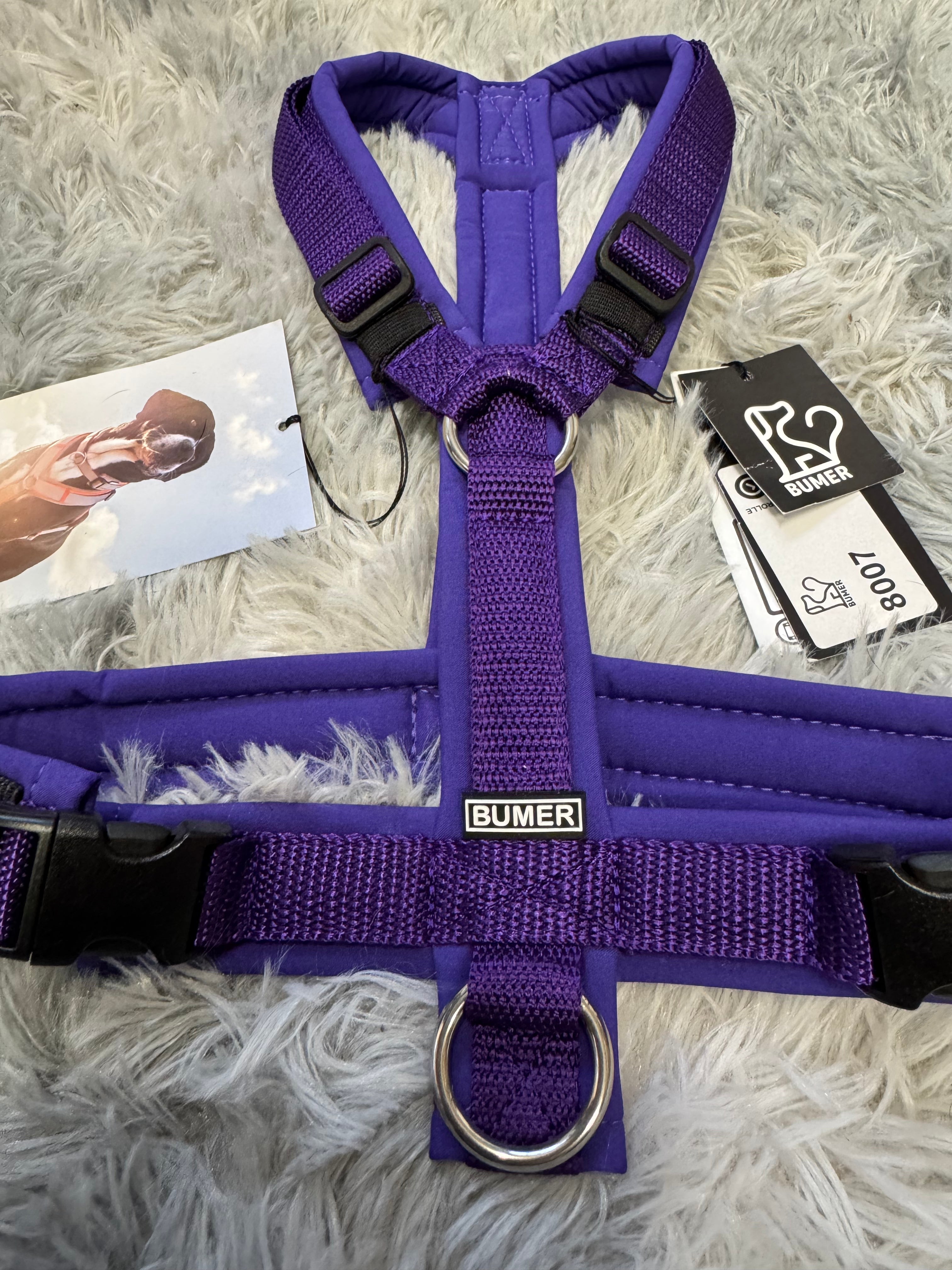 BUMER Hundegeschirr "Purple Rain", S/M