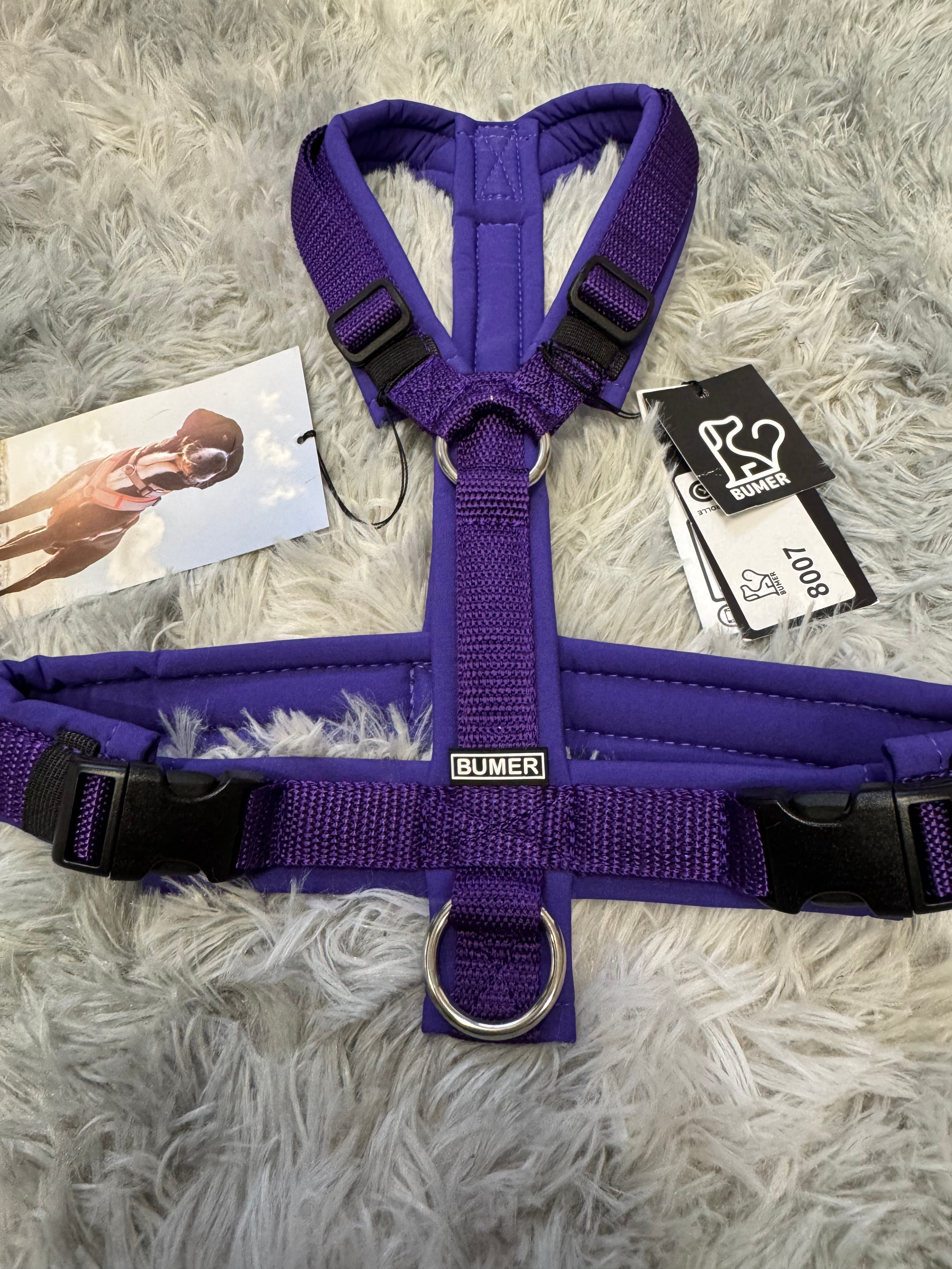 BUMER Hundegeschirr "Purple Rain", S/M