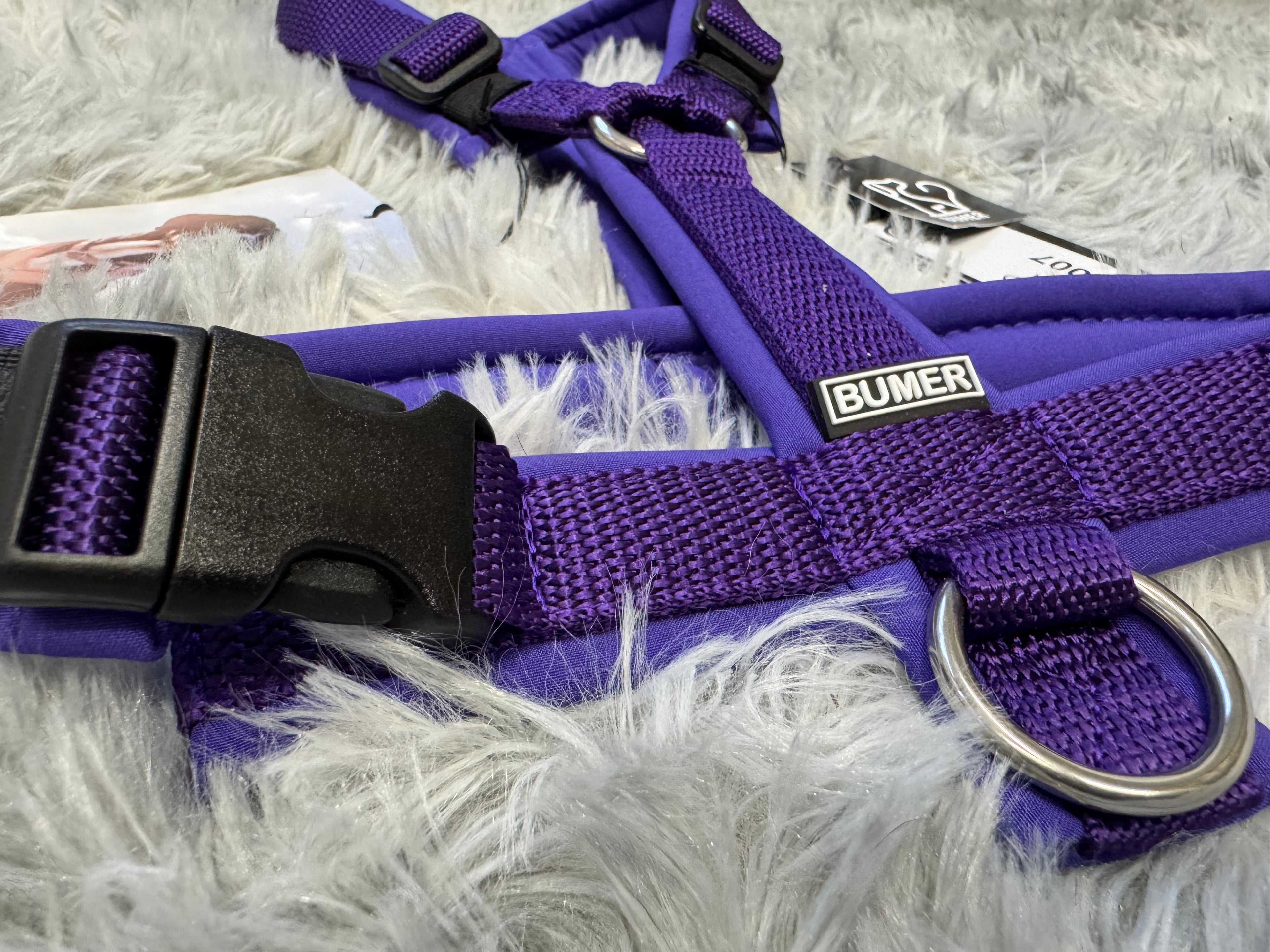 BUMER Hundegeschirr "Purple Rain", S/M