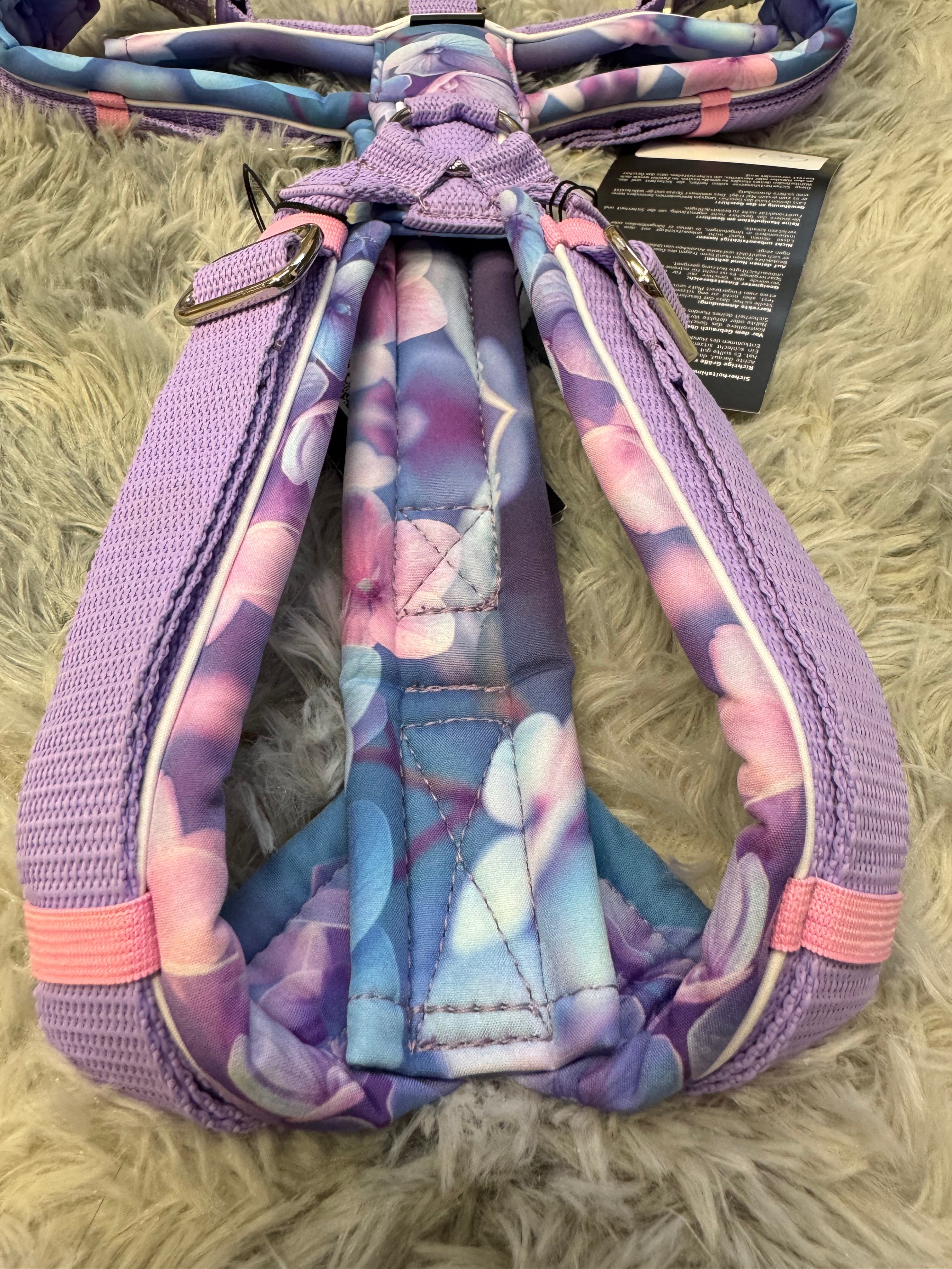 BUMER Hundegeschirr "Silken Blossoms", M (Einzelanfertigung!)