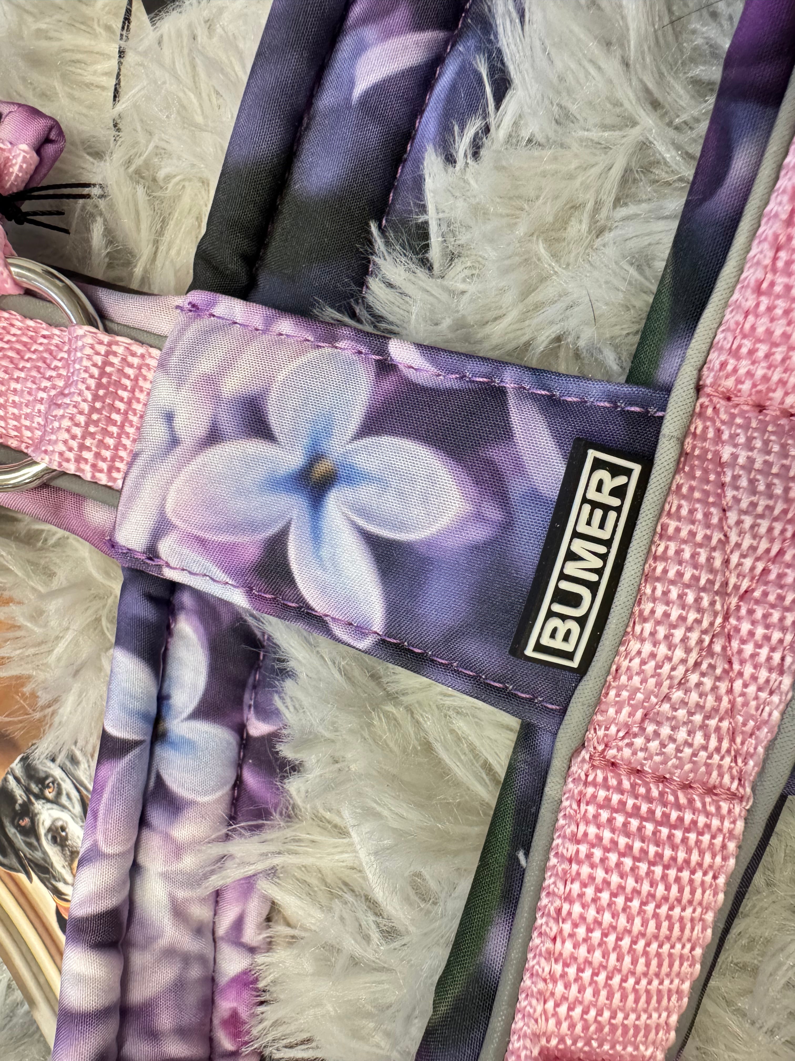 BUMER Hundegeschirr "Serene Lilac", S (Einzelanfertigung!)