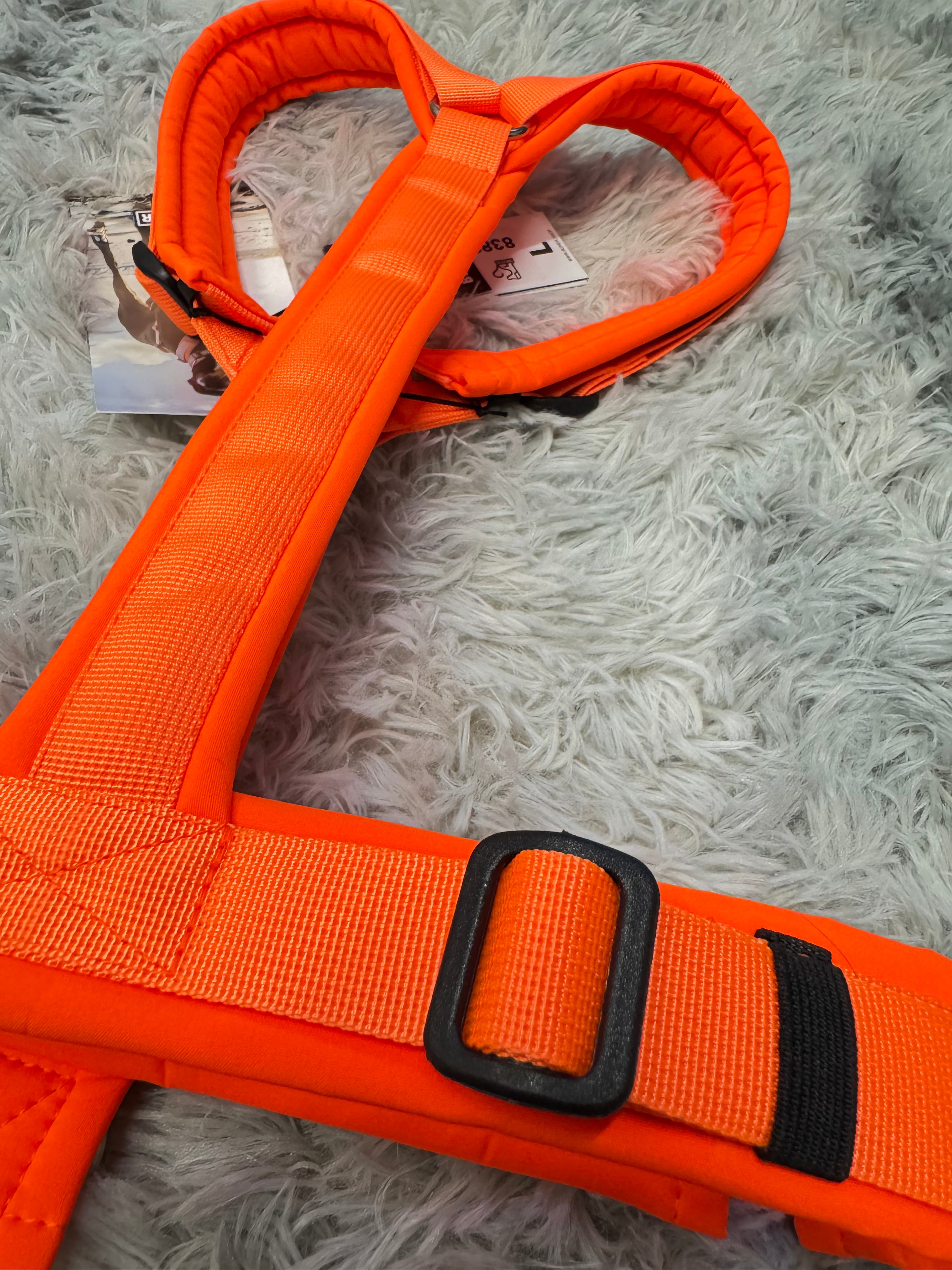 BUMER Hundegeschirr "Neon Orange", L