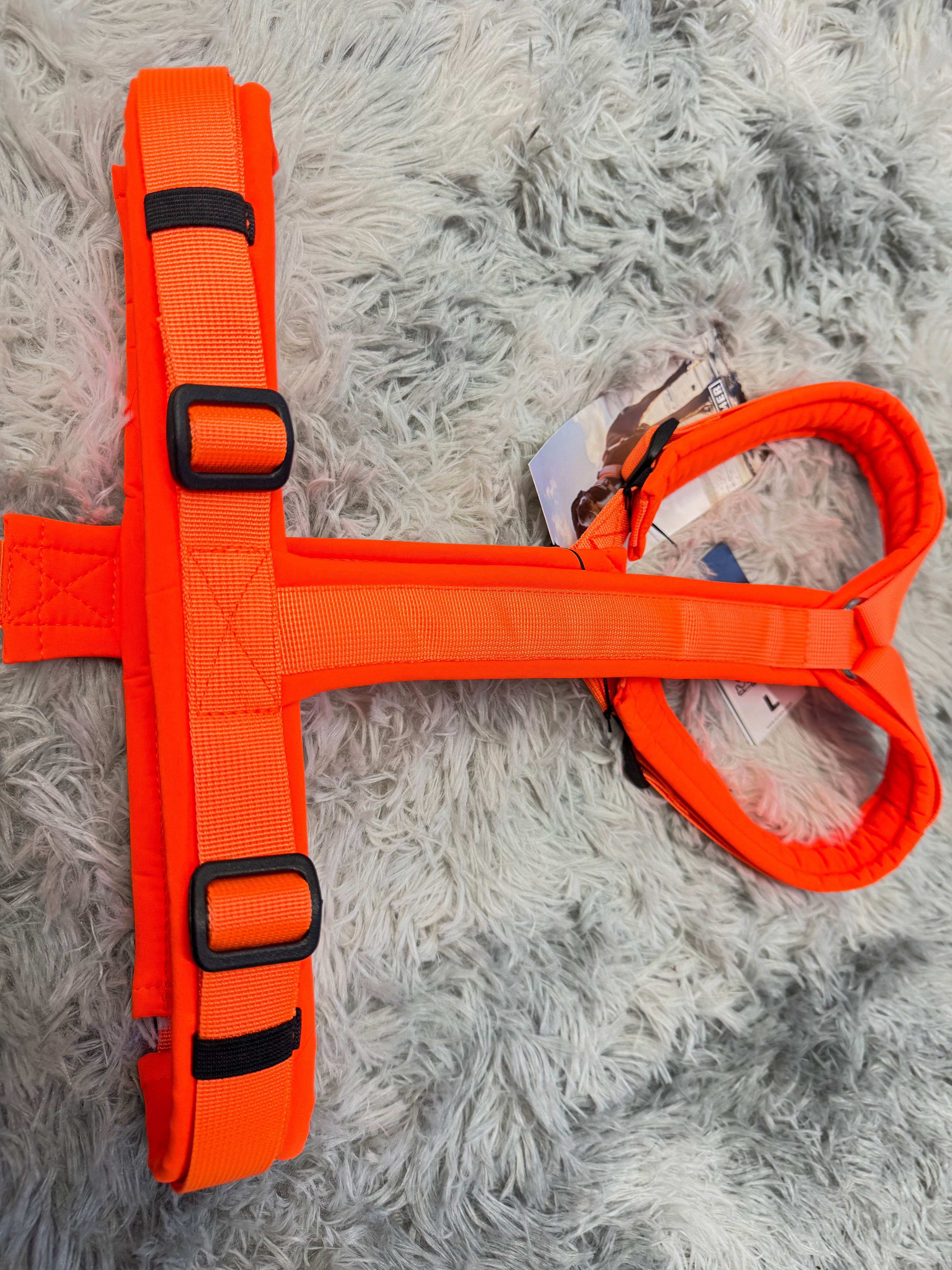 BUMER Hundegeschirr "Neon Orange", L