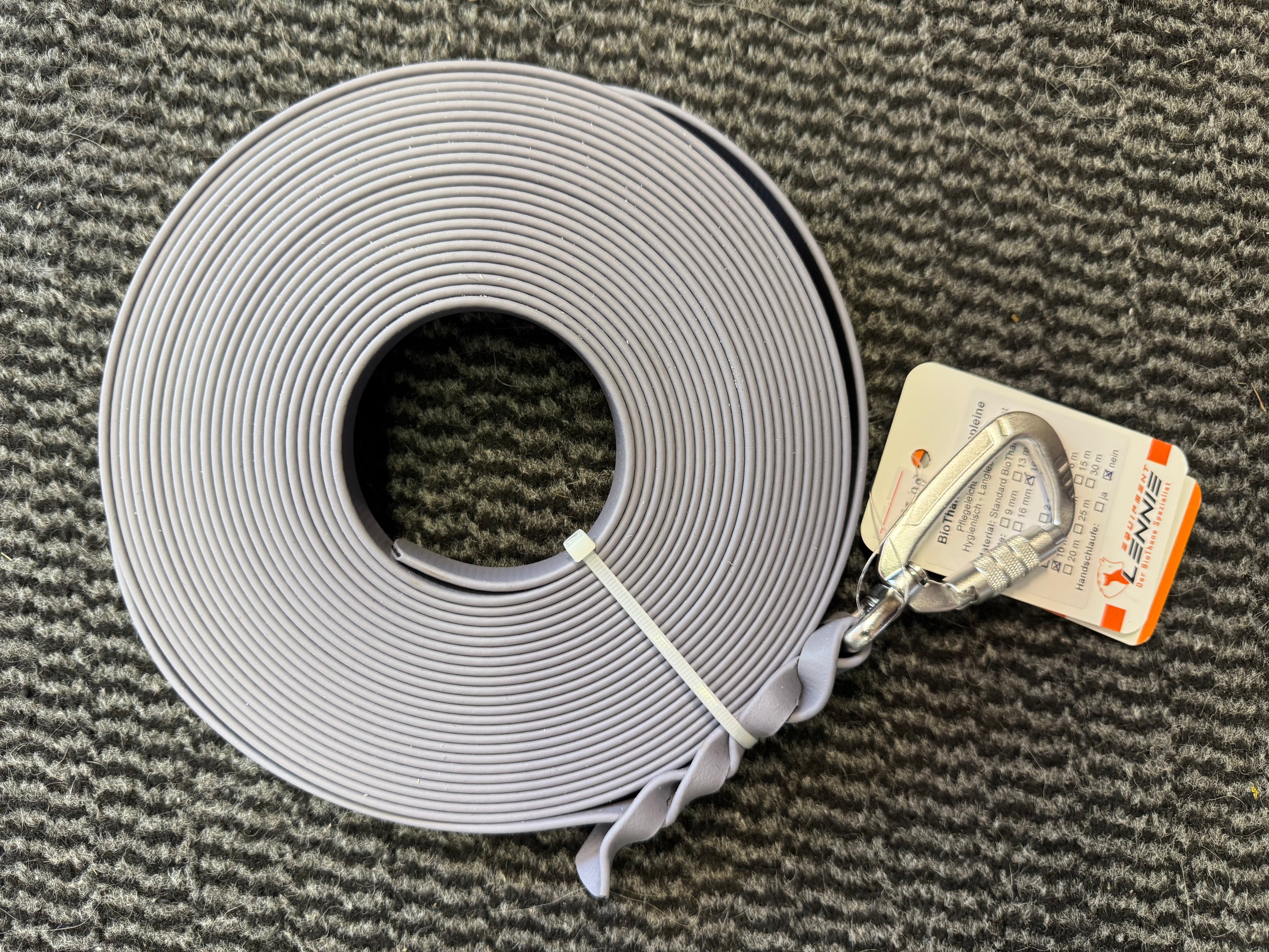 Lennie Schleppleine 19mm, 10m, Grau