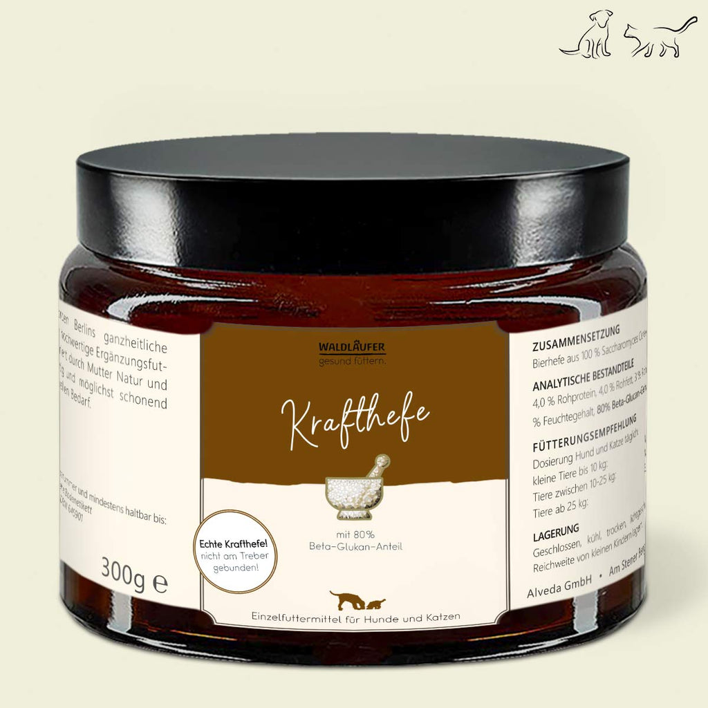 Waldkraft Krafthefe mit 80% Beta-Glukan-Anteil
