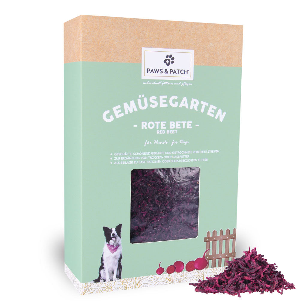 Paws&Patch Rote Bete-Streifen, 800g