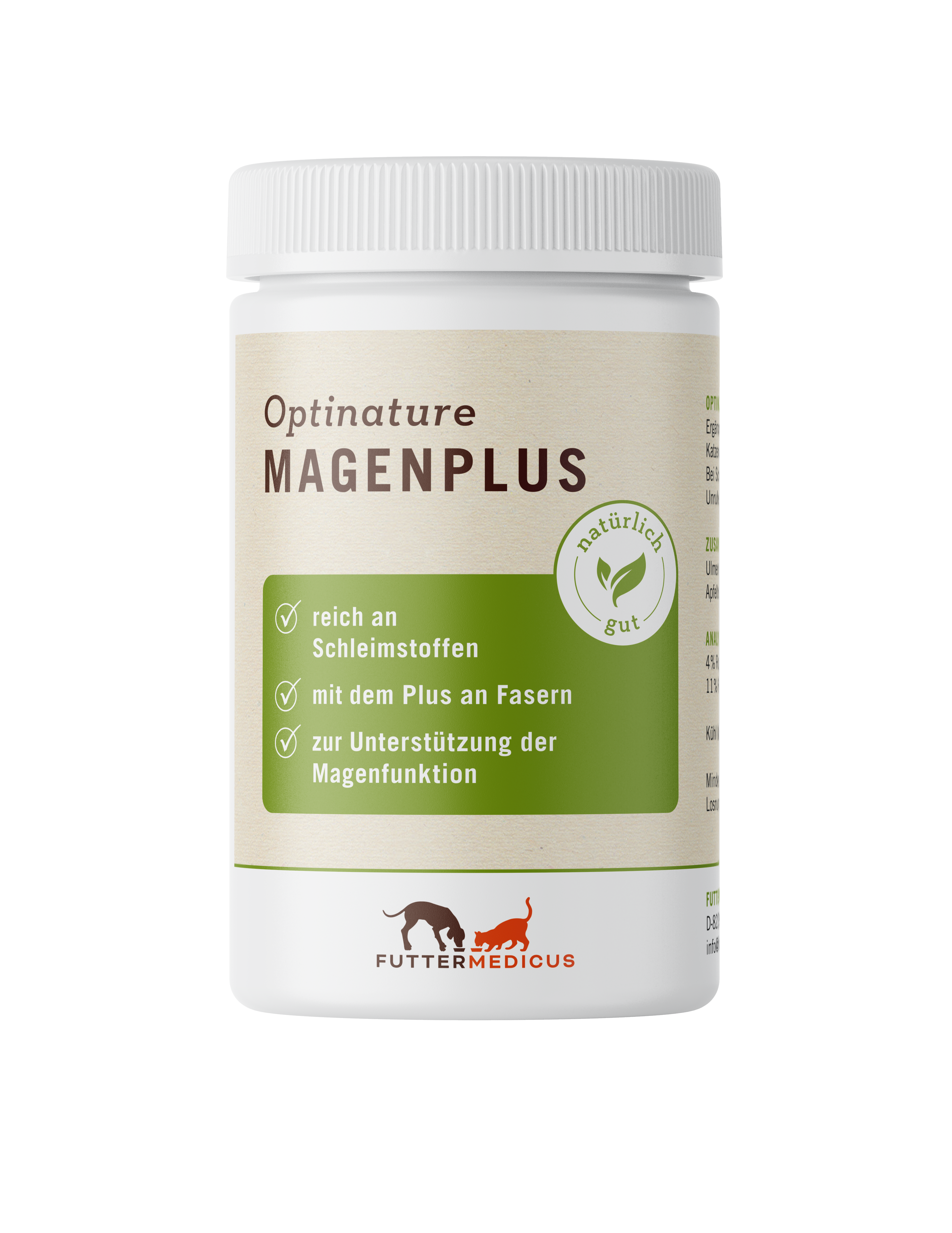Futtermedicus Optinature Magenplus 150g