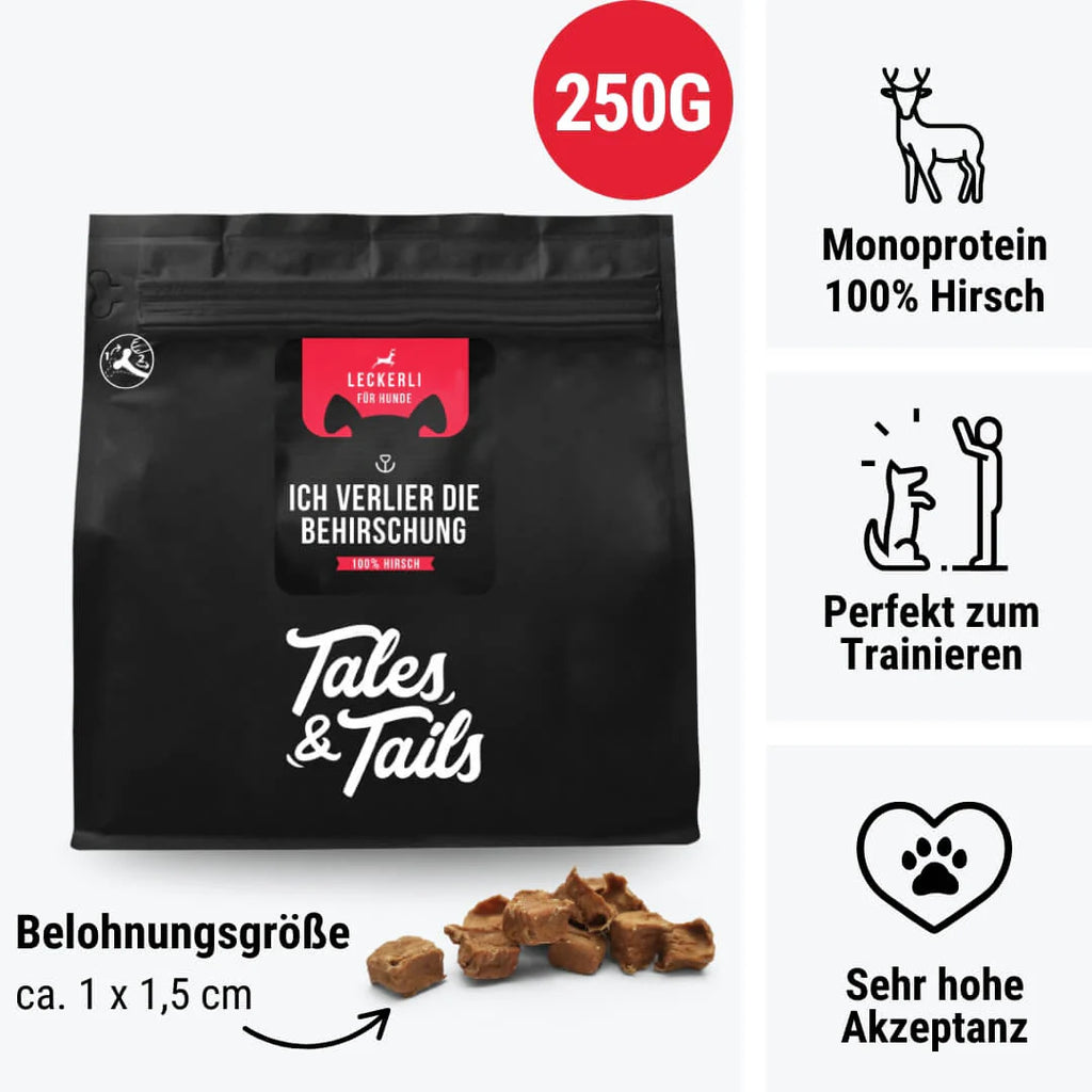 Tales&Tails, Ich verlier die BeHIRSCHung, 250g
