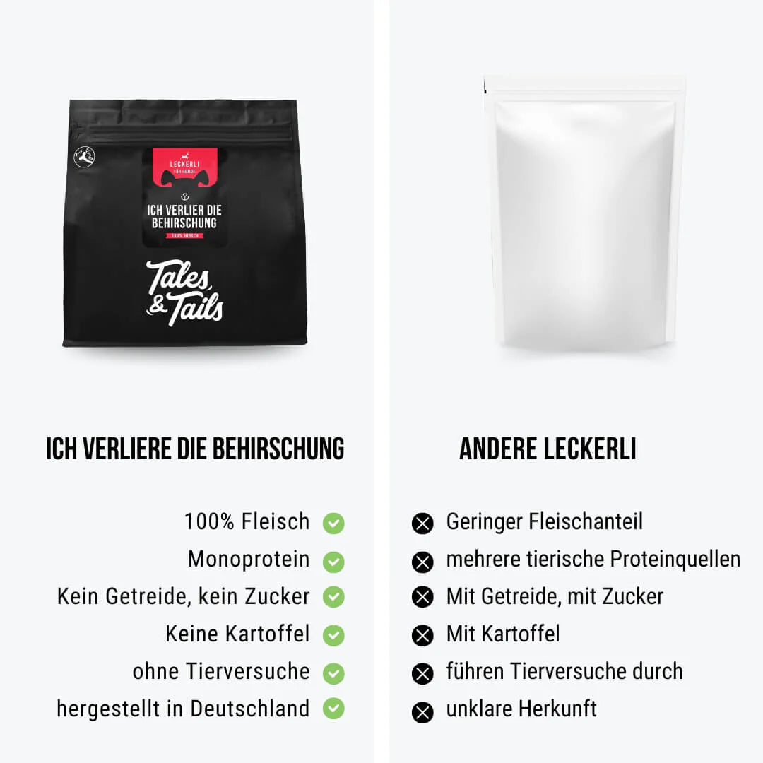 Tales&Tails, Ich verlier die BeHIRSCHung, 250g