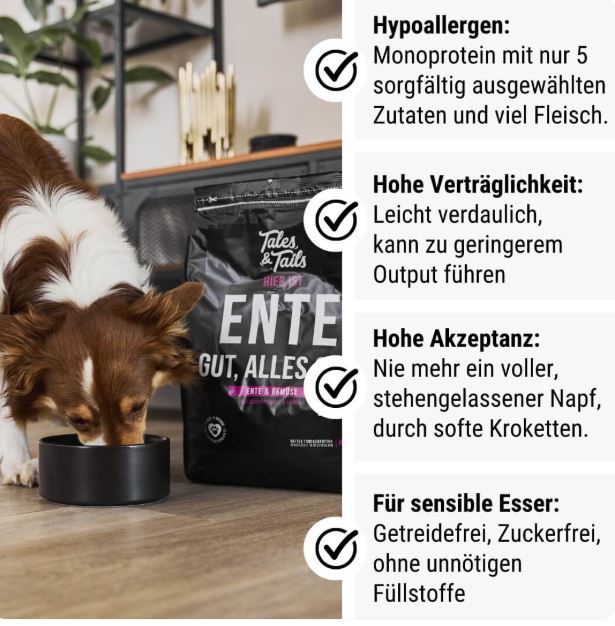 Tales&Tailes "Ente gut, alles gut", 4kg