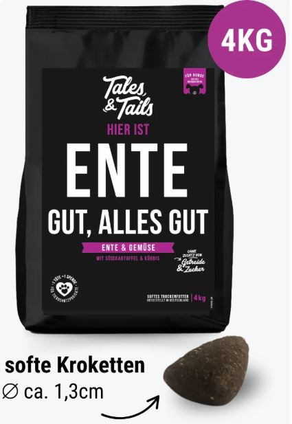 Tales&Tailes "Ente gut, alles gut", 4kg