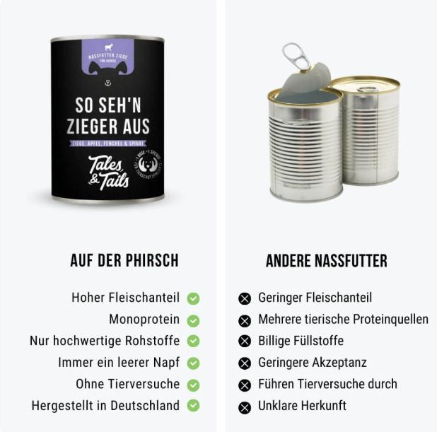 Tales&Tailes So seh'n Zieger aus