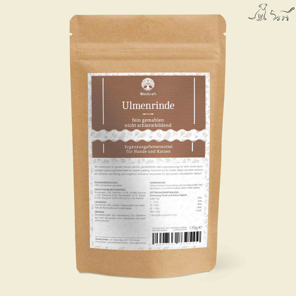 Waldkraft Ulmenrinde fein gemahlen, 170g