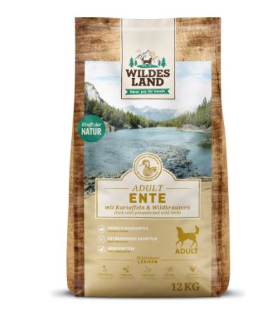 Wildes Land Classic Adult Ente mit Kartoffeln und Wildkräutern