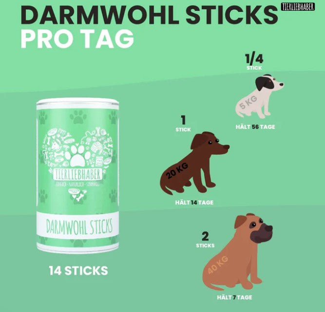 Tierliebhaber Darmwohl-Sticks