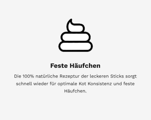 Tierliebhaber Darmwohl-Sticks