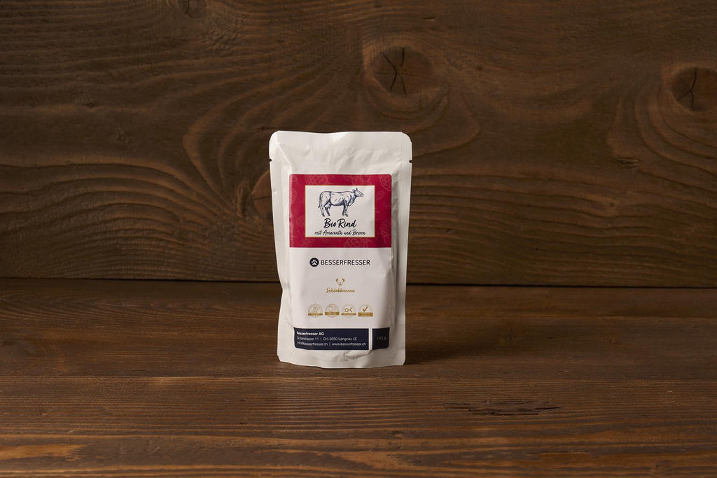 Bio Rind mit Amaranth und Beeren