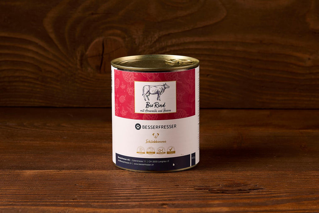 Bio Rind mit Amaranth und Beeren