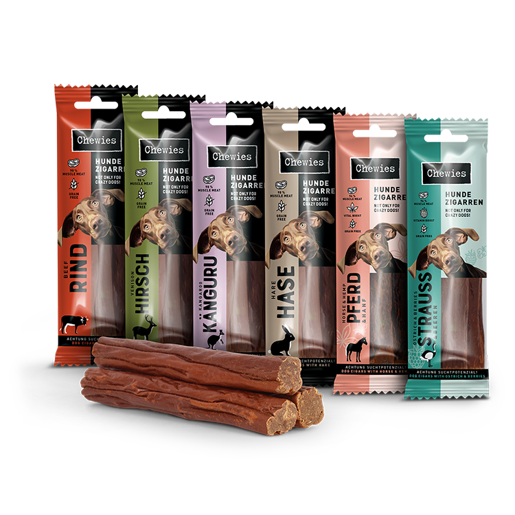 Chewies Hundezigarren 75g