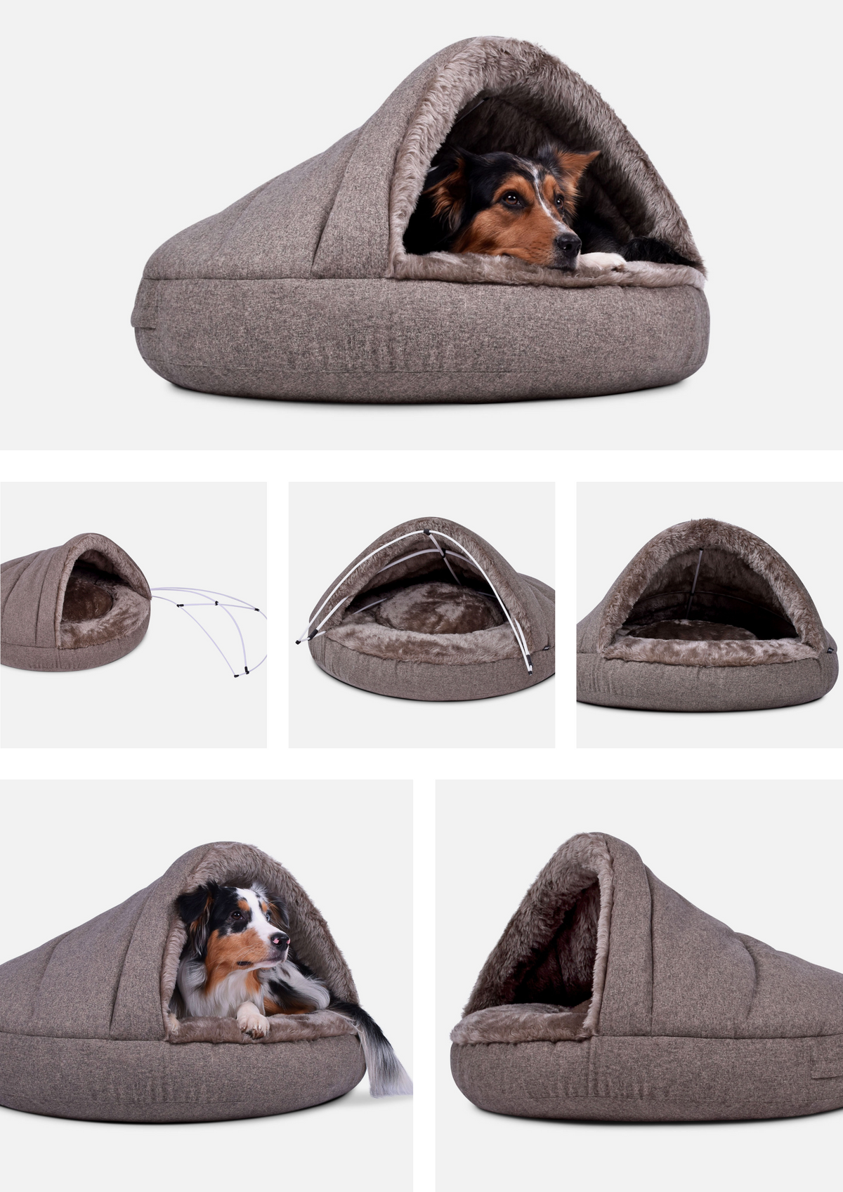 mypado® Höhle Shell Fake Fur
