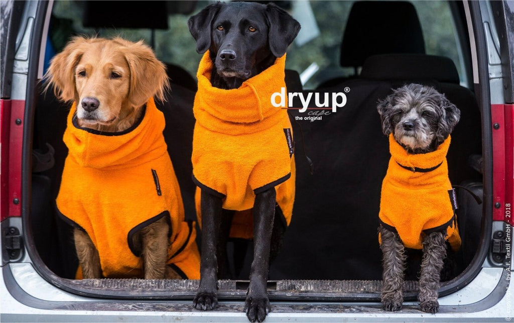 Hundebademantel - Dryup® cape (48-74cm Rückenlänge)