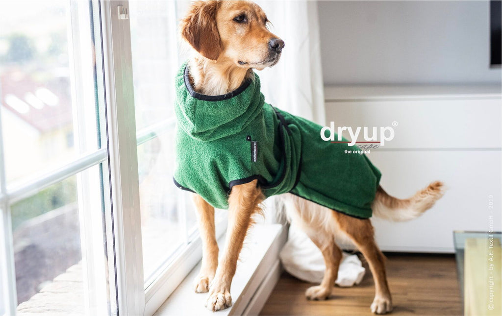 Hundebademantel - Dryup® cape (48-74cm Rückenlänge)