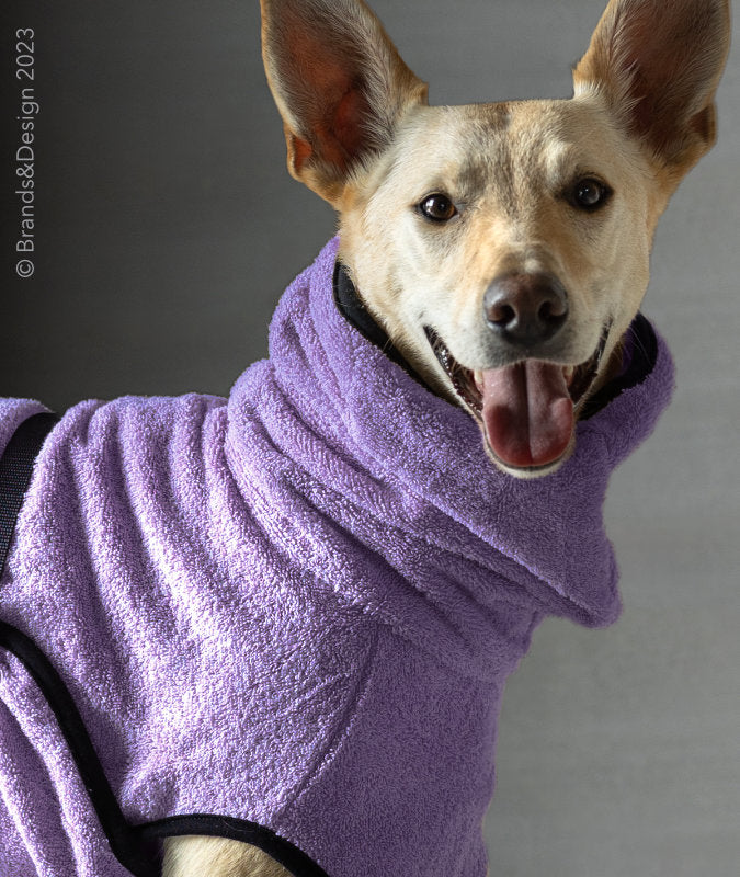 Hundebademantel - Dryup® cape (48-74cm Rückenlänge)