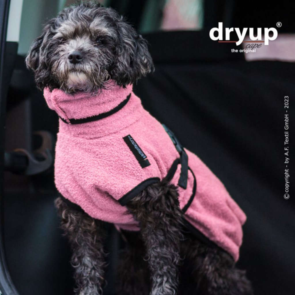 Hundebademantel - Dryup® cape mini (30-45cm Rückenlänge)