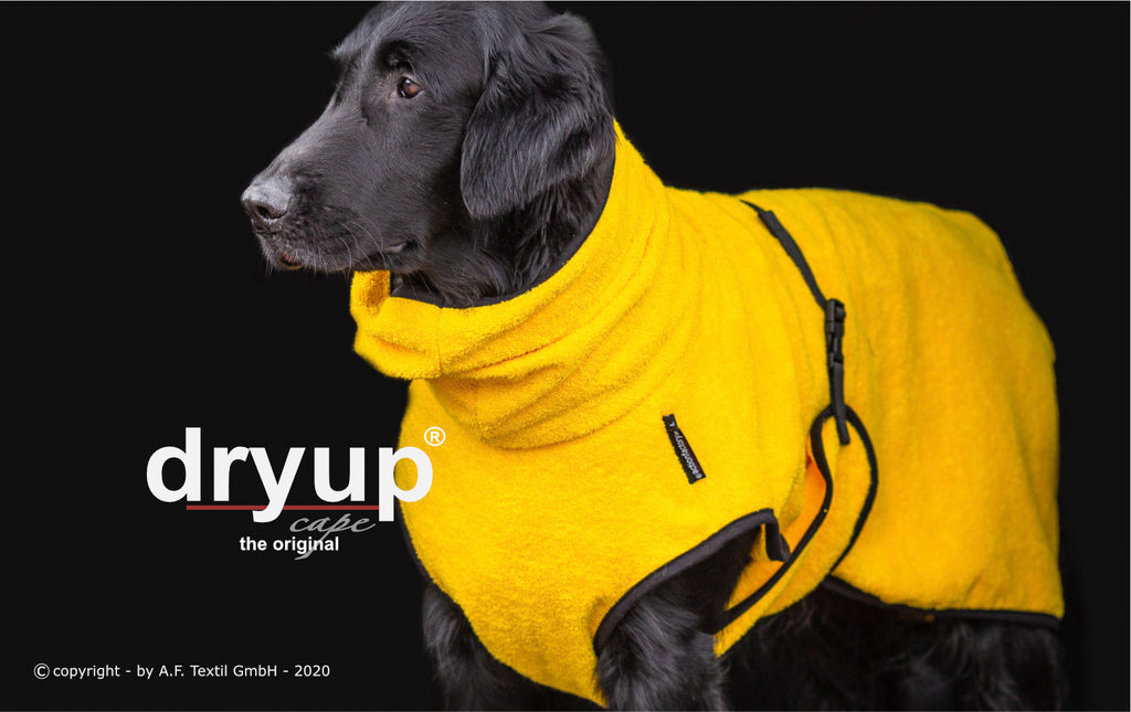 Hundebademantel - Dryup® cape (48-74cm Rückenlänge)
