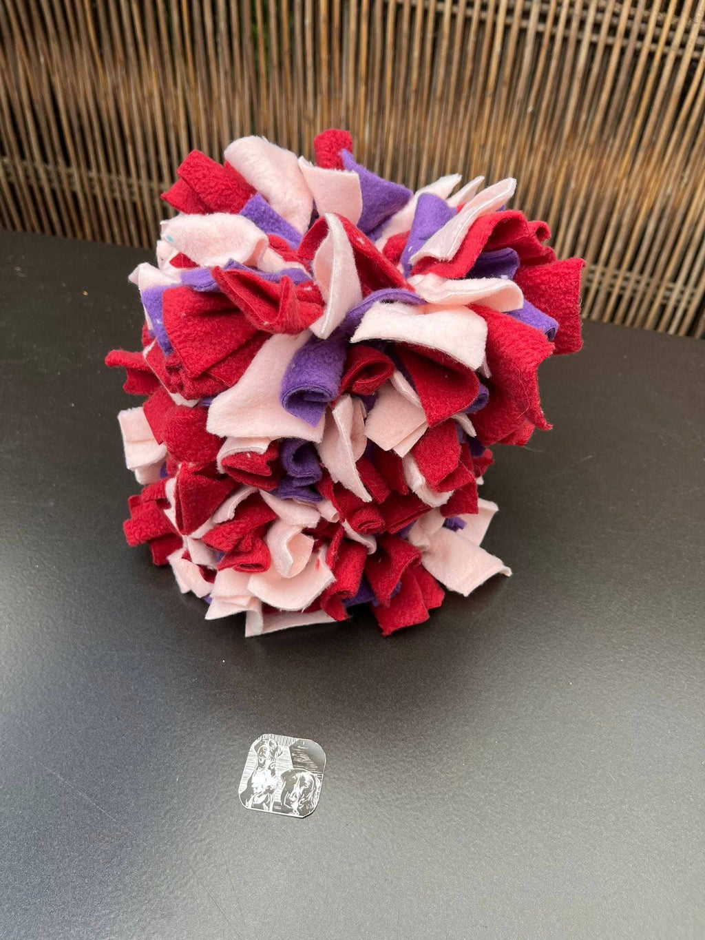 Schnüffelrolle Zwerg, rosa/pink/violett
