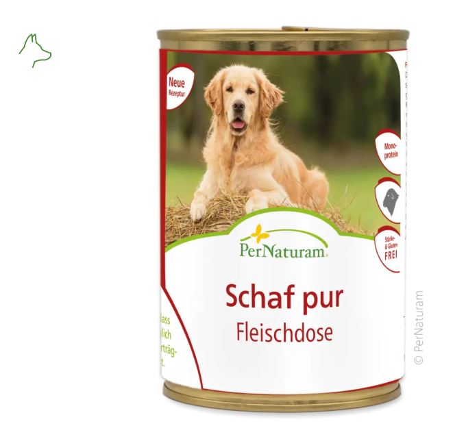 PerNaturam Fleischdose - Schaf pur
