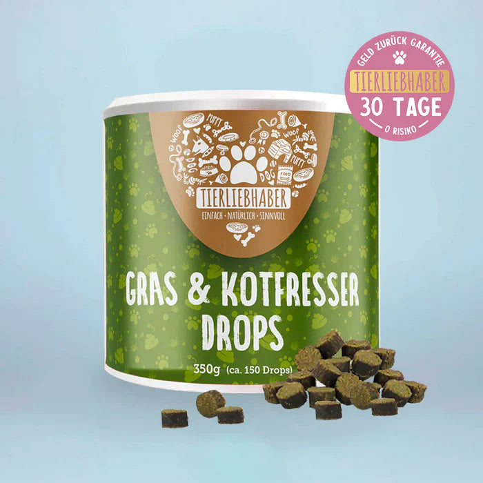 Tierliebhaber Gras- & Kotfresser Drops