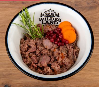 Classic Adult Huhn mit Karotten, Zucchini, Wildkräutern und Distelöl