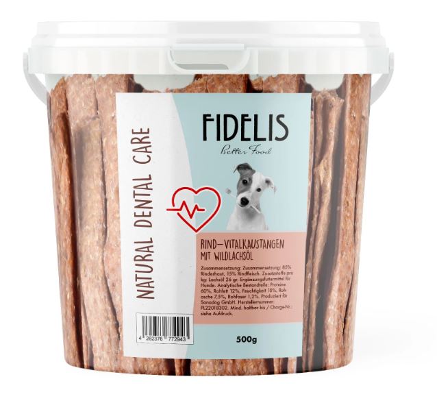 Sanadog / Fidelis Vitalkaustangen 500g Eimer