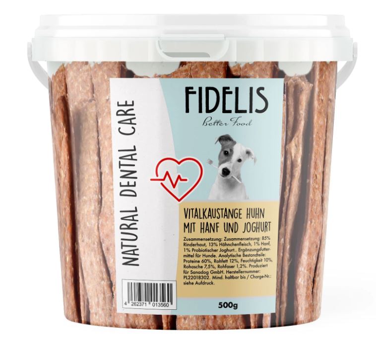 Sanadog / Fidelis Vitalkaustangen 500g Eimer