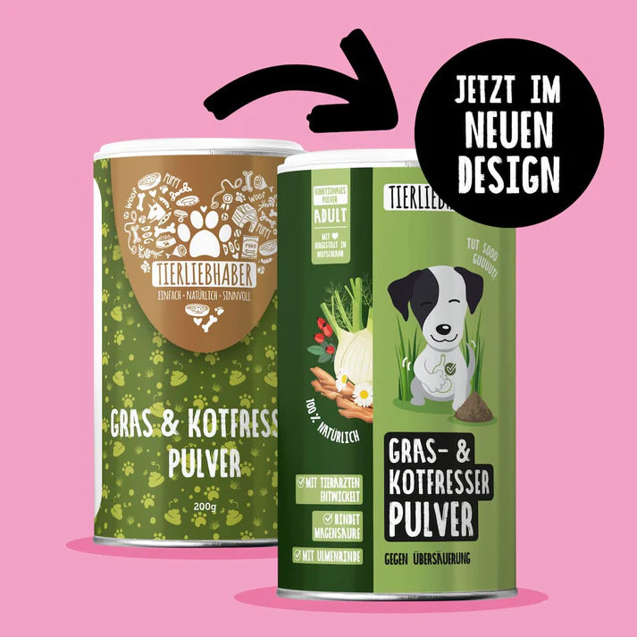 Tierliebhaber Gras- & Kotfresser Pulver 200g