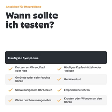 Pezz Ohren-Tests für Hunde und Katzen