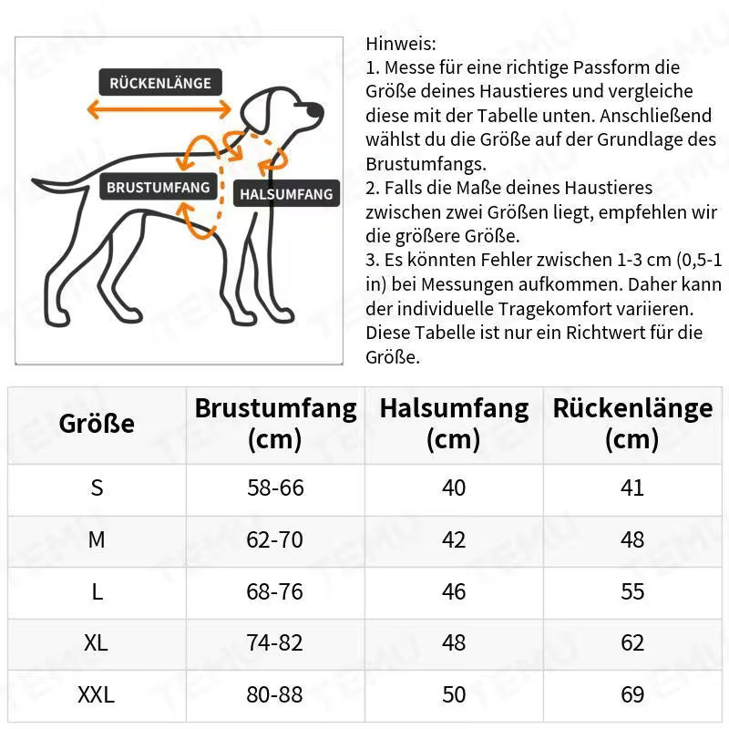 Steppjacke mit Klettverschluss