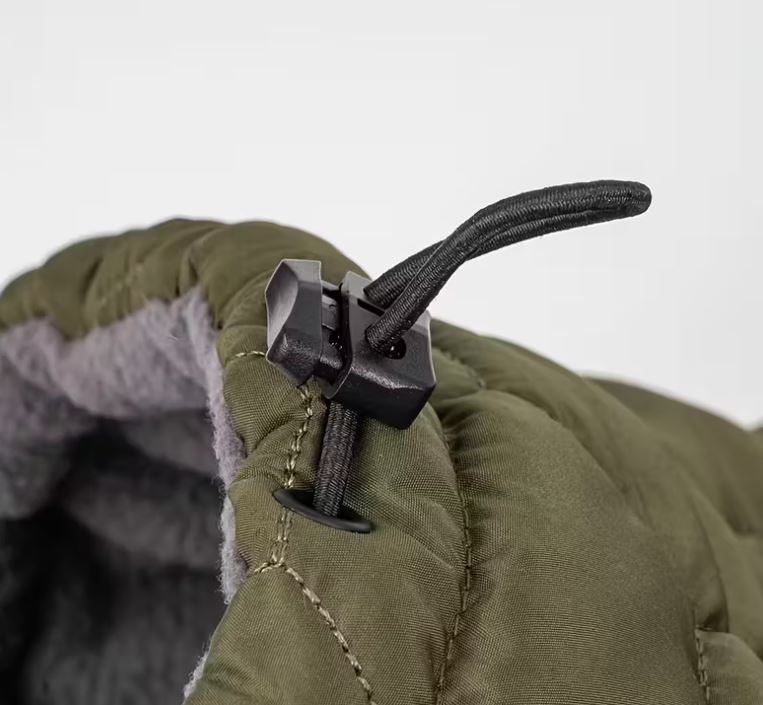 Steppjacke mit Klettverschluss